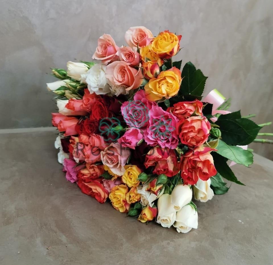 Букет цветов из: Розы в Семибратово