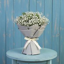 Букет цветов из:  Гипсофила в Семибратово