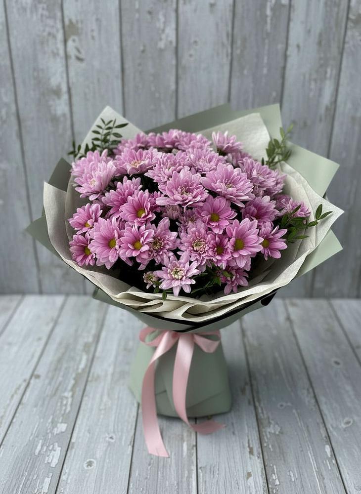 Букет цветов из: Хризантемы в Семибратово