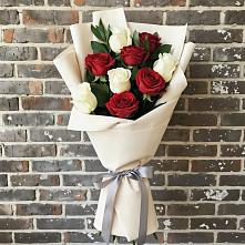 Букет цветов из:  Розы в Семибратово