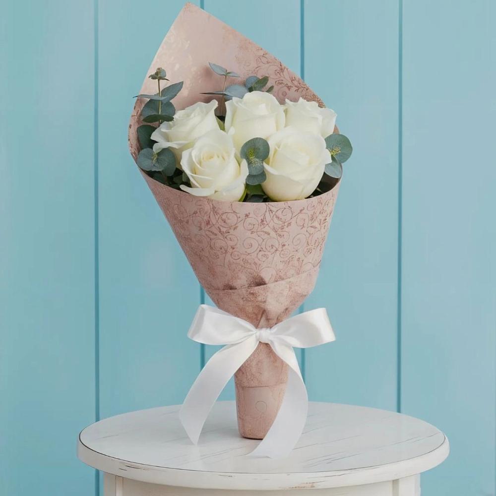 Букет цветов из: Розы в Семибратово