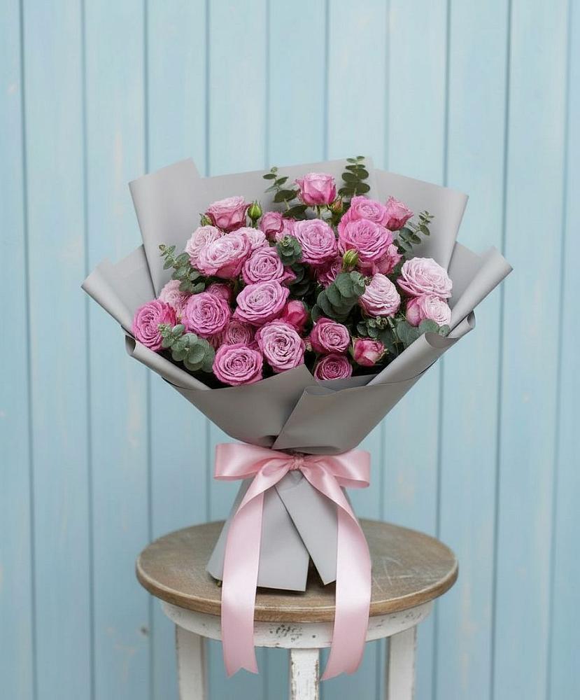 Букет цветов из: Розы в Семибратово