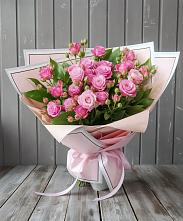 Букет Розовый кустик #REPLACE_PRED# Семибратово