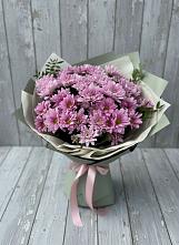 Букет цветов из:  Хризантемы в Семибратово