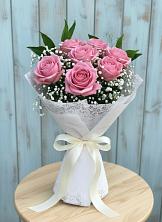 Букет цветов из:  Розы в Семибратово