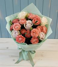 Букет цветов из:  Розы в Семибратово