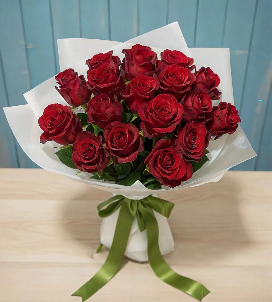 Букет Красные розы в Семибратово
