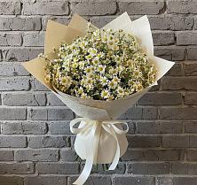 Букет цветов из:  Ромашки в Семибратово