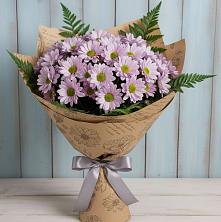 Букет цветов из:  Хризантемы в Семибратово