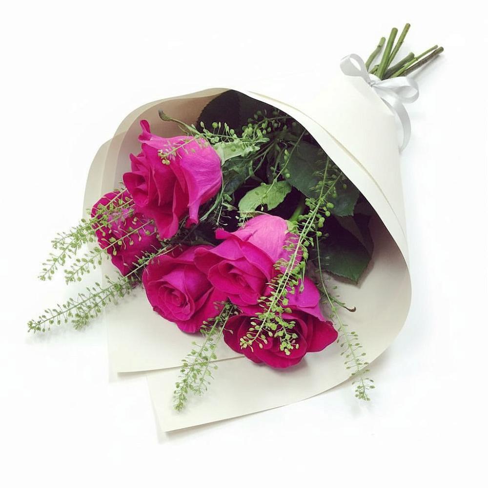 Букет цветов из: Розы в Семибратово