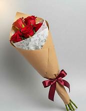 Букет цветов из:  Розы в Семибратово