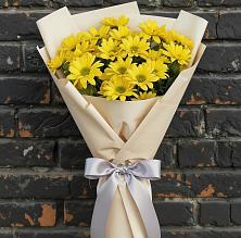 Букет цветов из:  Хризантемы в Семибратово