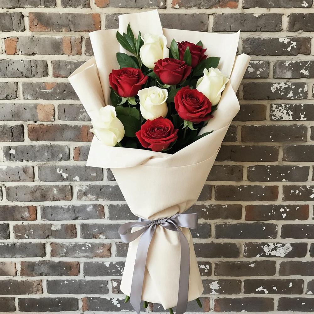 Букет цветов из: Розы в Семибратово