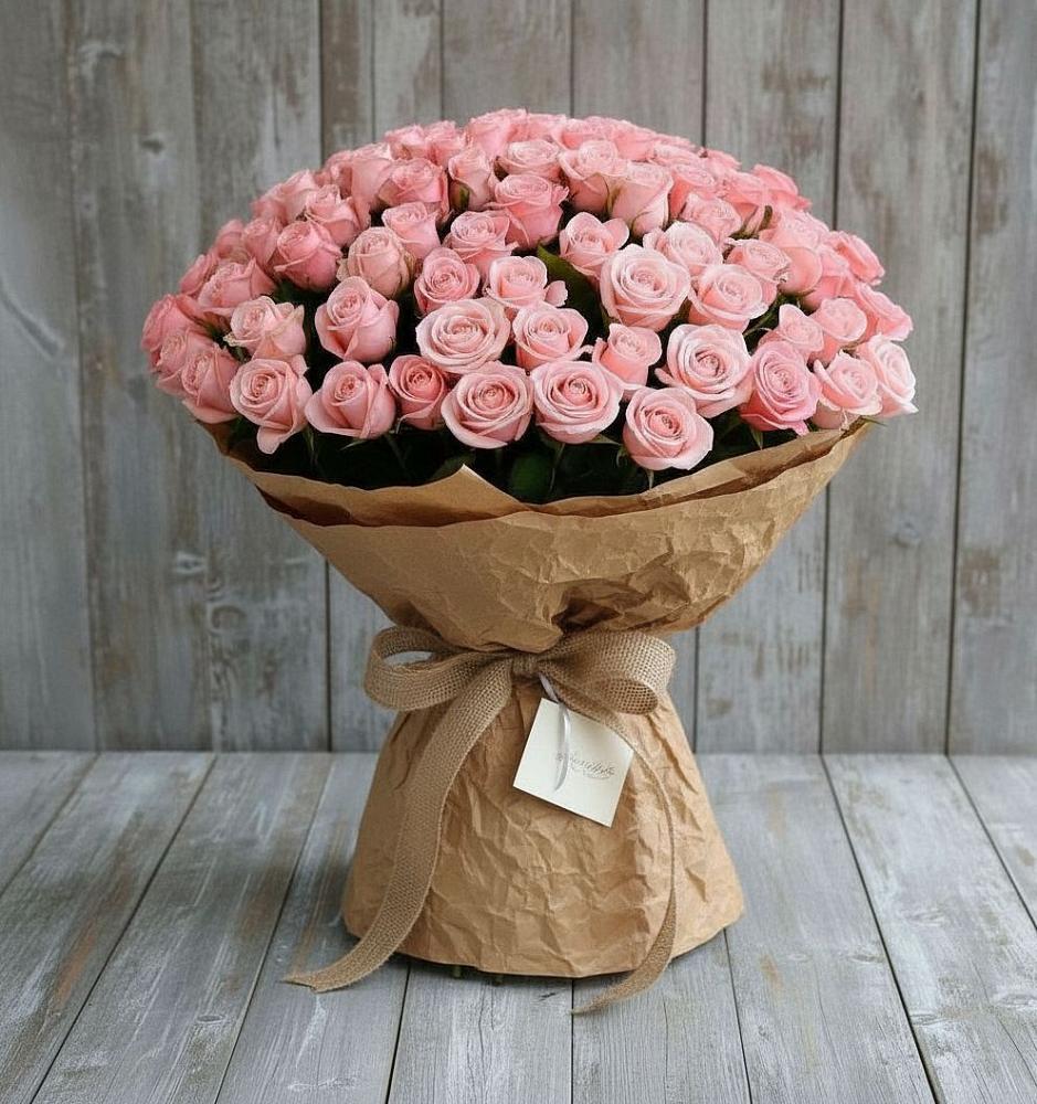 Букет 151 Роза Роуз в Семибратово