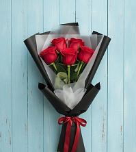 Букет цветов из:  Розы в Семибратово