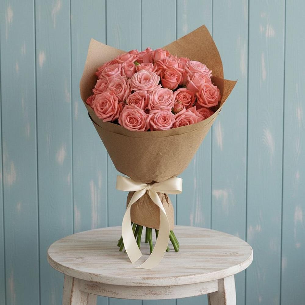 Букет цветов из: Розы в Семибратово