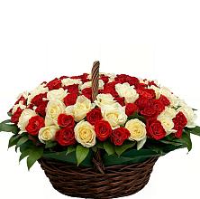 Премиум букет из: Розы в Семибратово