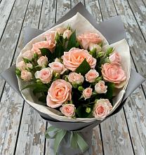 Букет цветов из:  Розы в Семибратово