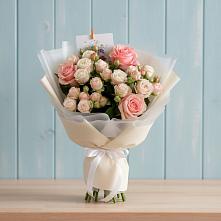 Букет цветов из:  Розы #REPLACE_PRED# Семибратово