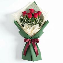 Букет цветов из:  Розы в Семибратово
