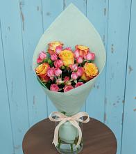 Букет цветов из:  Розы в Семибратово