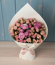 Букет цветов из:  Розы #REPLACE_PRED# Семибратово