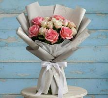 Букет цветов из:  Розы в Семибратово